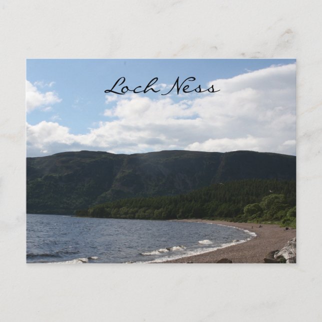 Postal costa de loch ness (Anverso)