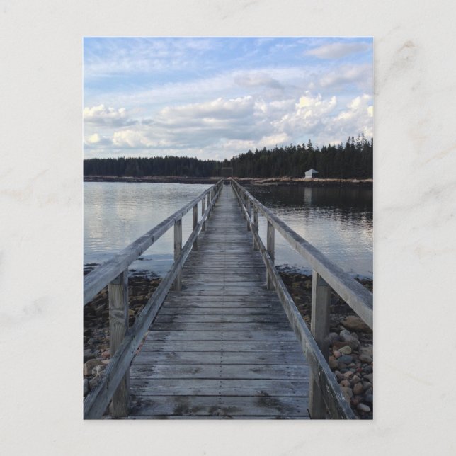 Postal Costa de Maine (Anverso)