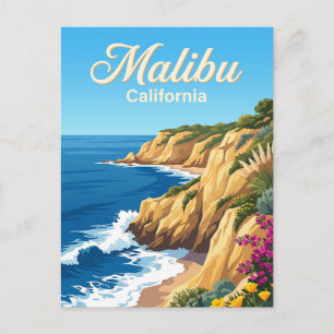 Postal Costa de Malibu California