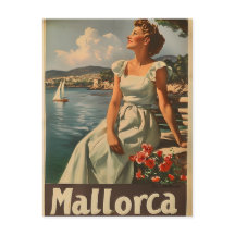 Costa de Mallorca, 1950 Elegancia Vintage