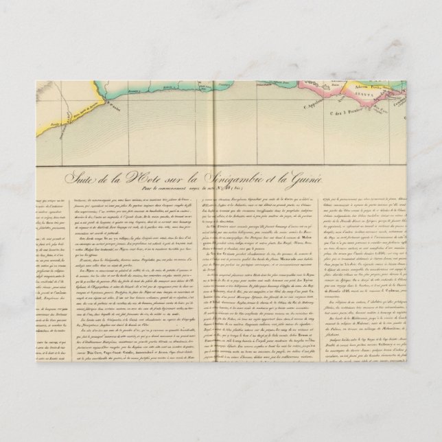 Postal Costa de Marfil, África 35 (Anverso)