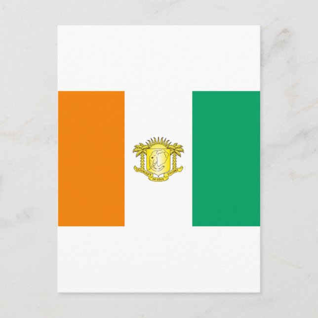 Postal Costa de Marfil - Costa de Marfil (Anverso)