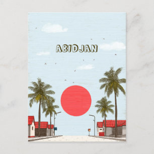 Postal Costa de Marfil de Abiyán