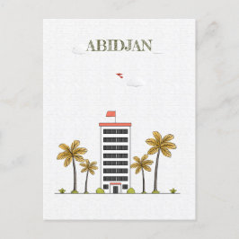 Postal Costa de Marfil de Abiyán