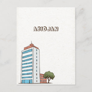 Postal Costa de Marfil de Abiyán