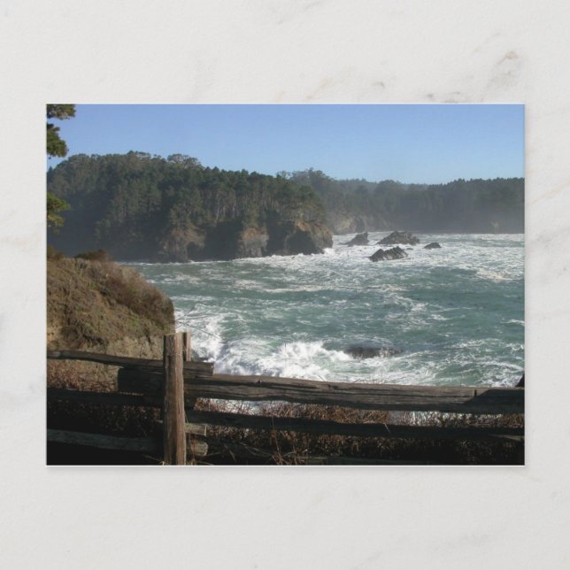 Postal Costa de Mendocino, CA (Anverso)