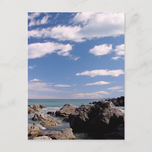 Postal Costa de Nueva Zelanda (Anverso)