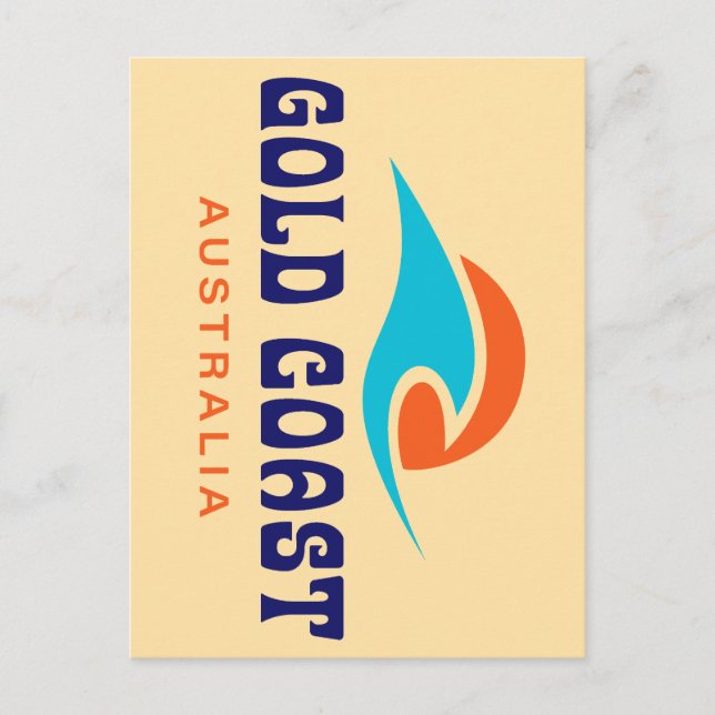 Postal Costa de Oro Australia (Anverso)