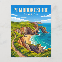 Postal Costa de Pembrokeshire Gales