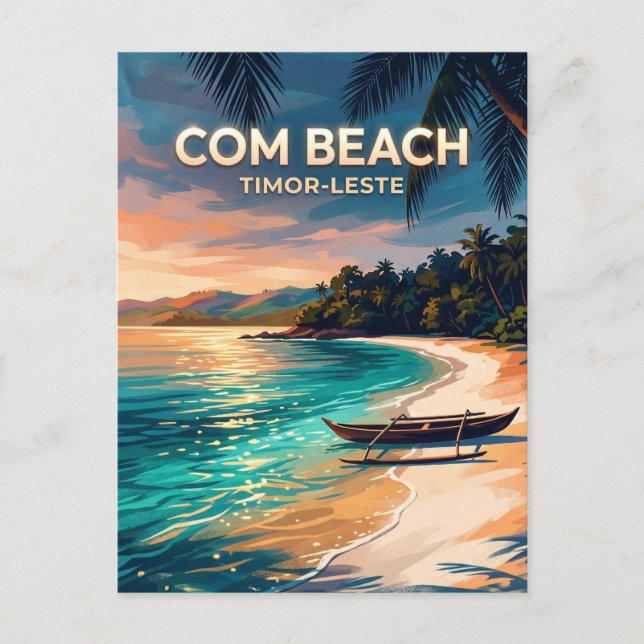 Postal Costa de Timor-Leste (Anverso)