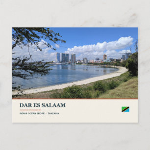 Postal Costa del Océano Índico de Dar es Salaam
