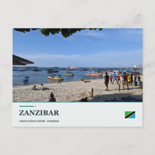 Postal Costa del Océano Índico de Zanzíbar