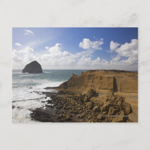 Postal Costa del Pacífico rocosa de Oregon en ciudad