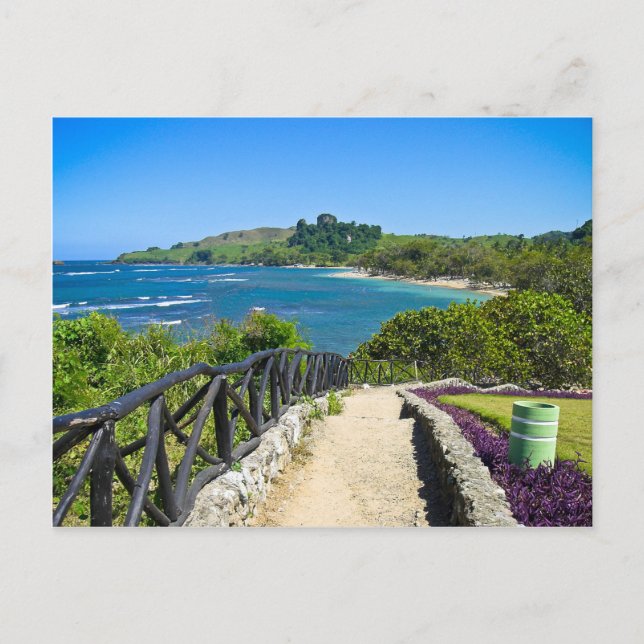 Postal Costa Dominicana (Anverso)