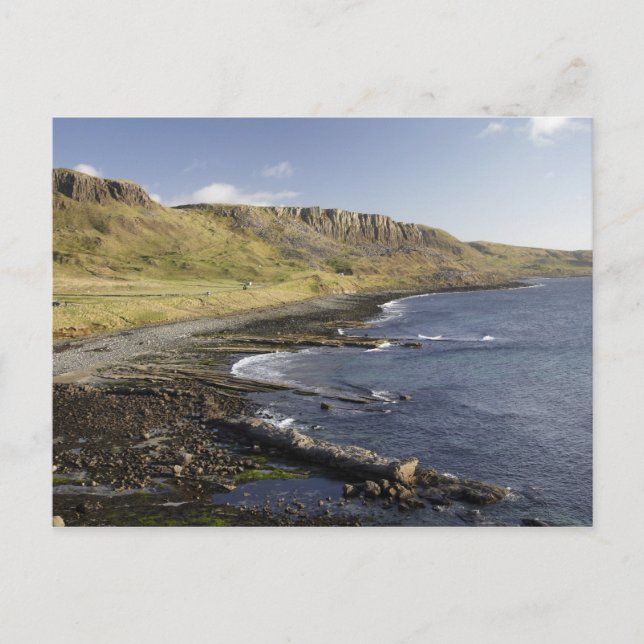 Postal Costa en Duntulm, Isla de Skye, Escocia, Reino Uni (Anverso)