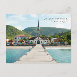 Postal Costa Escénica de Les Anses-d'Arlet Martinica