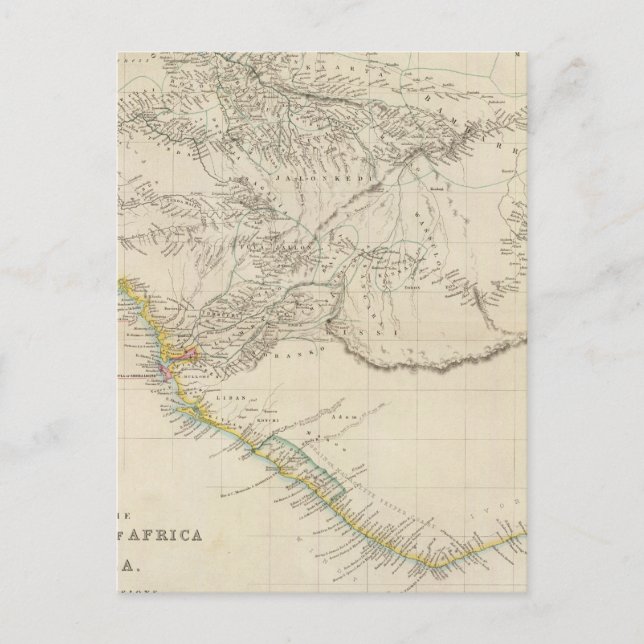 Postal Costa Oeste de África (Anverso)