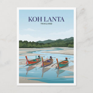 Postal Costa oriental de Lanta Noi Tailandia