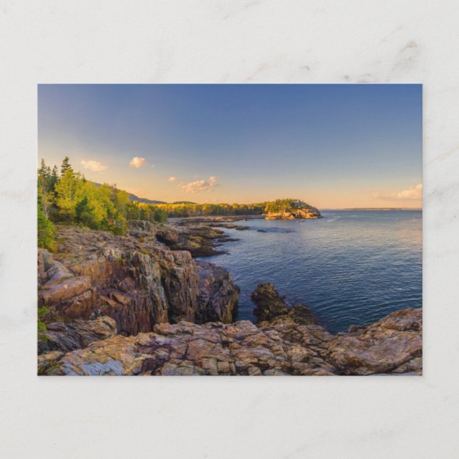 Postal Costa | Parque nacional Acadia, Schooner Head (Anverso)