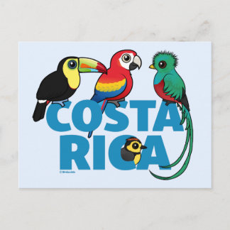 Postal Costa Rica Birdorable