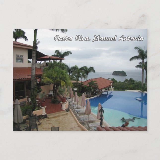 Postal Costa Rica. Manuel Antonio (Anverso)