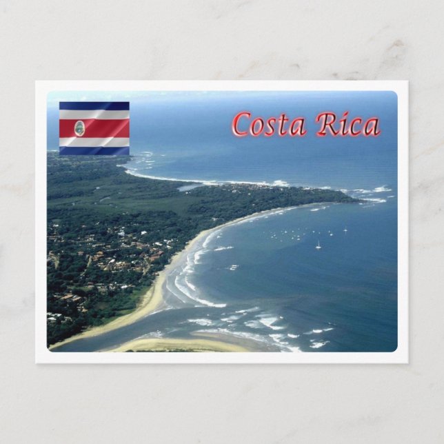 Postal Costa Rica - Playa Tamarindo - (Anverso)