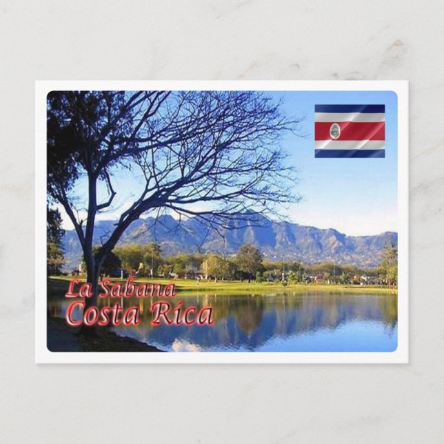 Postal Costa Rica - Sabana - (Anverso)