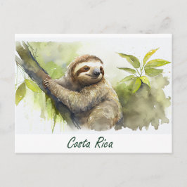 Postal Costa Rica Sloth