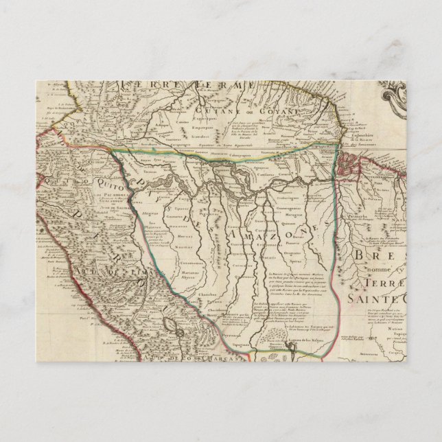 Postal Costa Rica, Sudamérica (Anverso)
