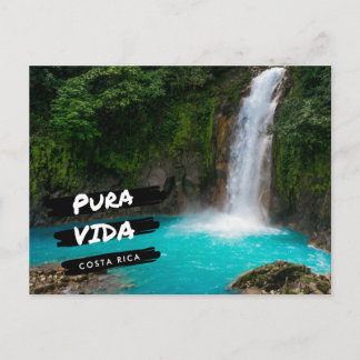 Postal Costa Rica: Vacaciones de Cascada de Río Celeste