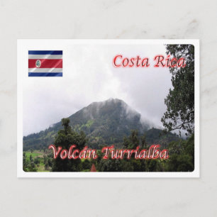 Postal Costa Rica - Volcán Turrialba -