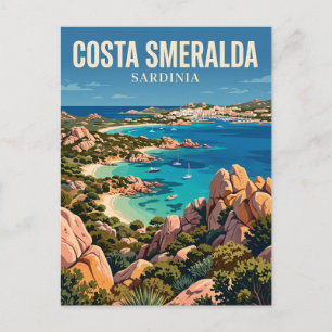 Postal Costa Smeralda Italia