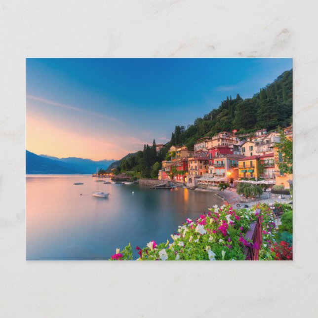 Postal Costa | Varenna, Lombardía, Italia (Anverso)