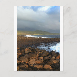 Postal Costa volcánica de las Islas Galápagos