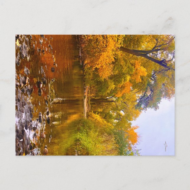 Postal Costaño de Otoño (Anverso)