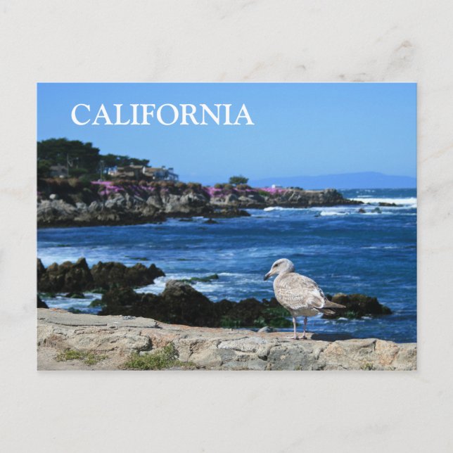 postal costera de California, Pacífico (Anverso)