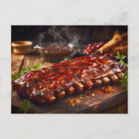 Costillas de Repuesto a la Parrilla BBQ