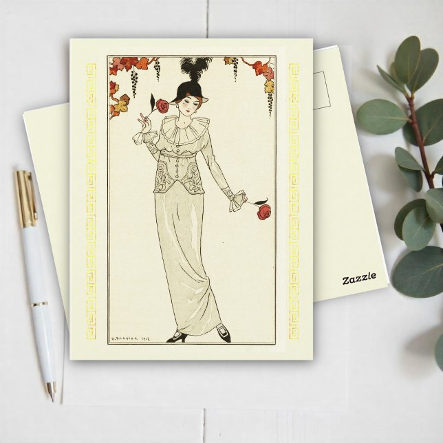 Postal Costumes Parisiens, Nº 8 (1912) (Subido por el creador)