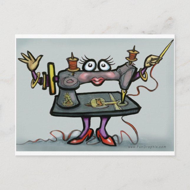 Postal Costura (Anverso)