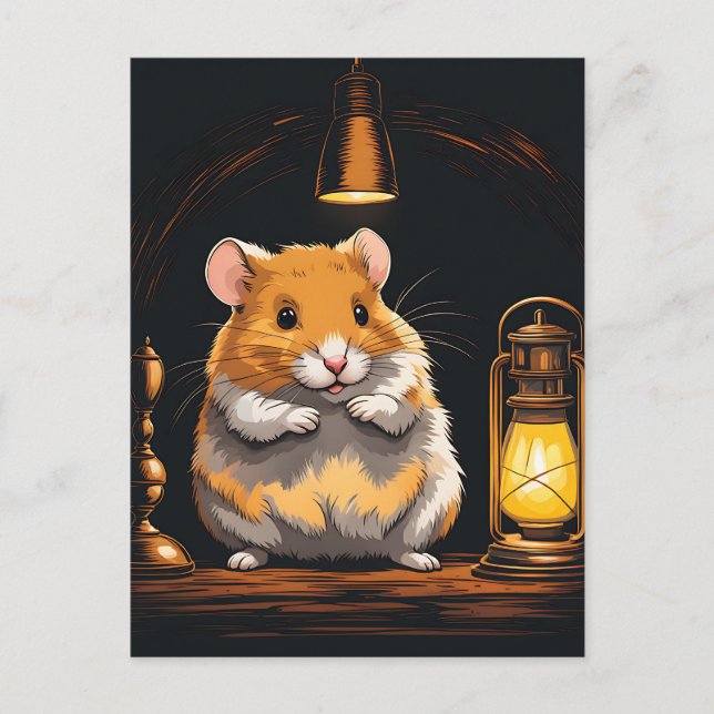 Postal Coszy Hamster Animal (Anverso)