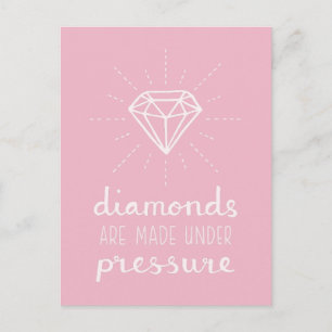 Postal Cota de diamantes, inspiracional