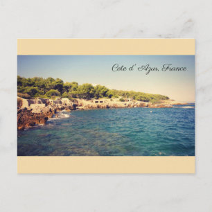 Postal Cote d'Azur, Antibes, Francia