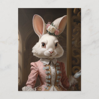 Postal Cotillion Bunny