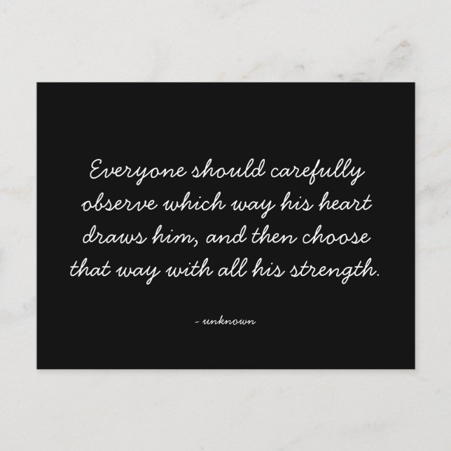 Postal Cotizaciones cotizables - trabajo y carrera (Anverso)