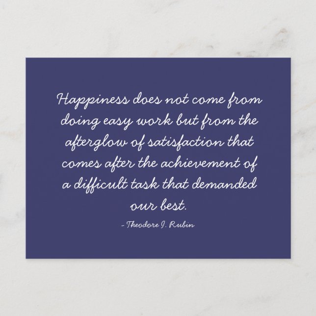 Postal Cotizaciones cotizables - trabajo y carrera (Anverso)