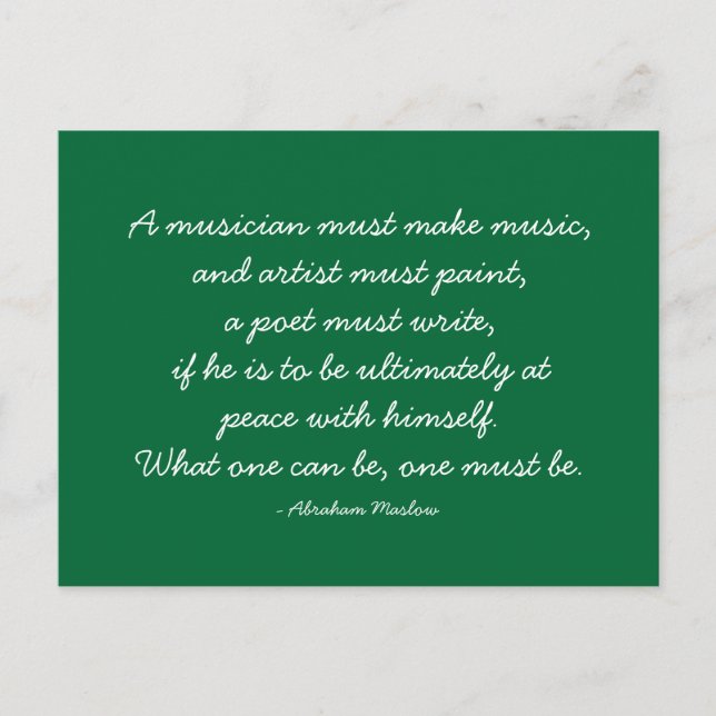 Postal Cotizaciones cotizables - trabajo y carrera (Anverso)