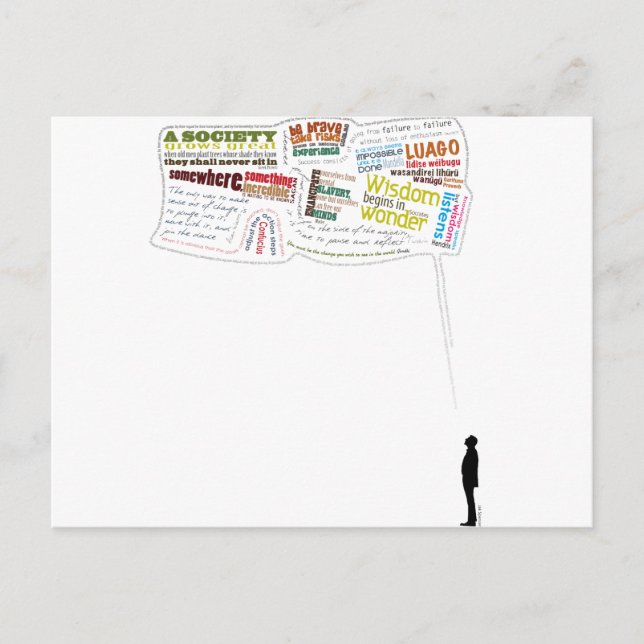 Postal Cotizaciones sabias (Anverso)