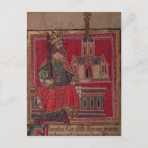 Postal Cott Nero D VIII Offa, Rey de Mercia