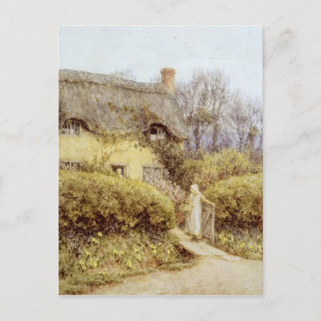 Postal Cottage cerca del agua dulce (Anverso)