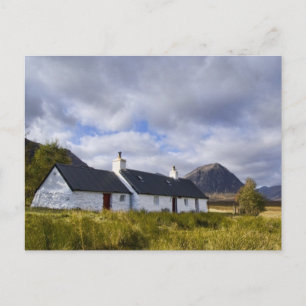 Postal Cottage de rock negro, Glencoe